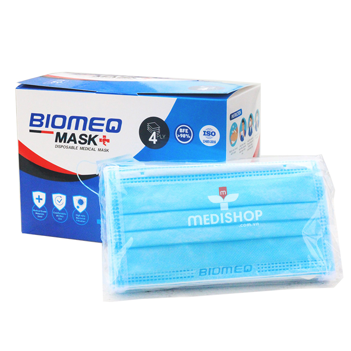 Khẩu Trang Y Tế 4 Lớp BIOMEQ