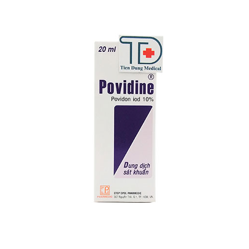 Dung dịch sát khuẩn Povidine 10% (20ml)